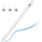 Casper Via L10 4.5g Uyumlu Ios Android Tablet Telefon iPad Yazı Çizim Kalemi - Beyaz
