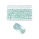 Casper Via S10 10.1" Uyumlu Kablosuz Bluetooth Şarj Edilebilir Klavye Mouse Seti - Yeşil