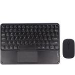Casper Via S10 10.1" Uyumlu Kablosuz Bluetooth Şarjlı TouchPad'li Klavye Mouse Seti - Siyah