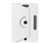 Casper Via S10 Uyumlu 10.1" Dönerli Standlı Deri Tablet Kılıfı - Beyaz