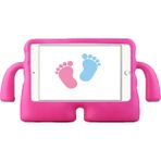 Casper Vıa S38 Plus - S48 Çocuklar Için Standlı Silikon Tablet Kılıfı - Koyu Pembe