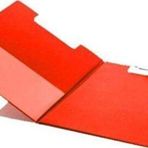 Cassa 7210 A4 Kapaklı Kırmızı Sekreterlik