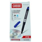 Cassa 8726 Permanent Marker S Seri Siyah Cd Ve Dvd Kalemi