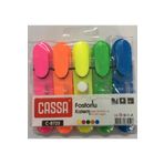 Cassa C 8725 Fosforlu Kalem 5'li Pvc Paket