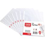Cassa Kristal Şeffaf Dosya 40 Mikron 100 Adet 1 Paket