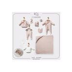 Cassiope Müslin Kız Bebek Fırfır Desen 10'lu Hastane Çıkışı (Yenidoğan) 427493