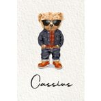 Cassius: Cahier personnalisé avec prénom Cassius | Cadeau d'anniversaire pour enfant, garçon, homme, copain ... | Nounours | 110 pages lignée, Petit Format 6x9 pouces (15,24 x 22,86 cm)