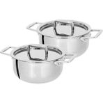 Castel Pro Ultraply Mini Güveç Tenceresi, 2'li Set