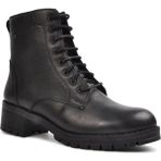 Castle Black 2680-1 Siyah Hakiki Deri Kadın Bot