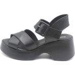 Castle Black 42627 Sıyah Bayan Sandalet - Siyah - 36