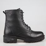 Castle Black 92537 Siyah Hakiki Deri Kadın Bot