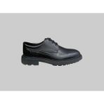 Castle Black CB-31283-1 Erkek Hakiki Deri Klasik Ayakkabı Siyah - Çok Renkli