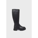 Castle Black Kadın Casual Deri Çizme Siyah CB25900-1