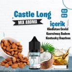 Castle Long Five Pawns Mix Aroma Kavrulmuş Badem Bourbon Gıda Aroması 10 ml