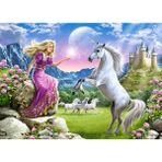 Castorland 180 Parça Arkadaşım Unicorn Çocuk Puzzle
