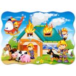 Castorland 30 Parça Itfaiyeci Çocuk Puzzle