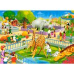 Castorland 60 Parça Hayvanat Bahçesi Çocuk Puzzle