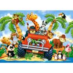 Castorland 60 Parça Safari Çocuk Puzzle