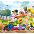 Castorland Büyük Şalgam 30 Parça Çocuk Puzzle