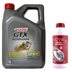 Castrol GTX 10W-40 A3/B4 4 lt Kırmızı Antifiiz Motor Yağı