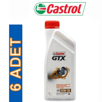 Castrol GTX 20W-50 LPG 1 Lt 6'lü Motor Yağı