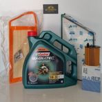 Castrol Peugeot 206 1.4 Hdi Yag Bakim Seti Ve Castrol Edge 5W30 4Lt Motor Yag 2023 Uretim