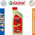 Castrol Power 1 Scooter 4T 10W40 - 1 lt 4'lü Motorsiklet Yağı