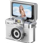 Castu LK-027 Mini Flip Dijital Kamera Aksiyon Kamera - Beyaz