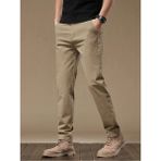 Casual Regular Fit Erkek Chıno Pantolon - Bej - 30