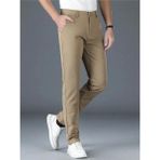 Casual Regular Fit Erkek Chıno Pantolon - Ekru - 32
