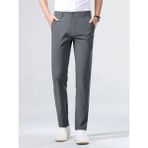 Casual Regular Fit Erkek Chıno Pantolon - Gri - 38