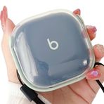 CasurvivePro Bluetooth kulaklıklar için şeffaf koruyucu kılıf, için Beats Fit Pro, Yüksek kaliteli TPU ve PC'den yapılmış kişiselleştirilmiş kulaklık kılıfı, kablosuz şarj, kulaklık aksesuarları - Şeffaf yeşil