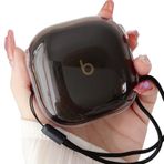 CasurvivePro Bluetooth kulaklıklar için şeffaf koruyucu kılıf, için Beats Fit Pro, Yüksek kaliteli TPU ve PC'den yapılmış kişiselleştirilmiş kulaklık kılıfı, kablosuz şarj, kulaklık aksesuarları - Şeffaf