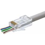 Cat 6 Ez Rj45 Konnektör 100 Lü Paket