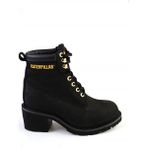 Cat Caterpillar Ottowa Black Nubuk Kadın Bot - Siyah