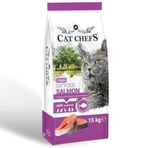 Cat Chefs Kısırlaştırılmış Somon Etli 15 kg Yetişkin Kedi Maması