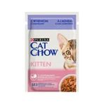 Cat Chow Pouch Kitten Kuzu Etli ve Kabaklı Yavru 85 gr Kedi Yaş Maması