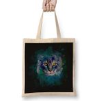 Cat Color Kedi 2 Bez Çanta Uzun Saplı - Açık Bej - 40 X 40