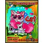 cat coloring book: for kids