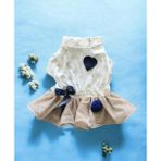 Cat Creamy Navy Tütülü Kedi Elbisesi (X-Large / 4 - 5 kg )