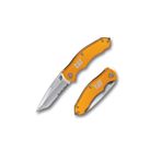 CAT DA980011 Kemer Askı Kancalı Cam Kırma Uçlu Katlanabilir 17CM Paslanmaz Çelik Sarı Kamp Çakısı