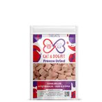 CAT & DOG FIT Freeze-Dried Dana Billur Kedi Atıştırmalık Mama%100 Doğal Katkısız Ödül Maması (3 Paket)