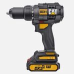 Cat DX11 18V 2.0 Ah Li-ion Çift Akülü Kömürsüz Profesyonel Şarjlı Matkap
