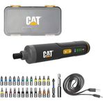 CAT DX1110 3.6 Volt/1.5Ah. Li-ion Akıllı Şarjlı Tornavida + 26 adet Bits Uç