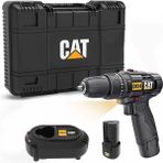 Cat DX14.2 12V Li-Ion Çift Akülü Profesyonel Matkap 30Nm Tork ve 10mm Mandren Özellikleriyle