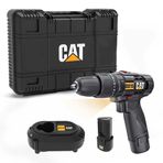 Cat DX15.1 12 V Li-Ion Çift Akülü Profesyonel Şarjlı Darbeli Matkap