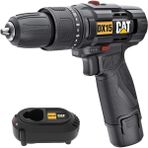 CAT DX15 12VOLT Profesyonel Darbeli Matkap 2.0AH Li-Ion Akü ile Yüksek Tork ve Güç
