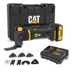 Cat Dx41 Akülü Profesyonel Devir Ayarlı Raspalama 18Volt/4.0Ah +14 Adet Aksesuar