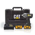 Cat Dx73 18Volt 4.0 Ah. Çift Akülü 1700/2100Nm Kömürsüz Profesyonel Şarjlı Somun Sıkma