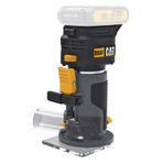 Cat DX82B 18 Volt Şarjlı Kömürsüz 6 mm Devir Ayarlı Profesyonel Formika Tıraşlama Akü Dahil Değil Avuç İçi El Frezesi